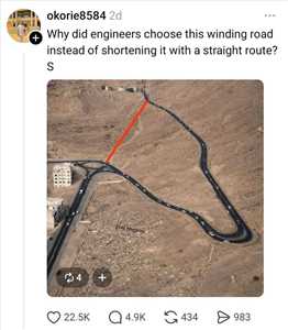 عقبة عدن على طاولة الهندسة العالمية.. طريق متعرّج يثير نقاشاً دولياً حول أسرار التصميم الجبلي