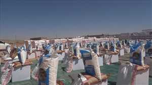 بدعم سعودي.. الفرقة الأولى تدشّن أكبر قافلة إغاثية تستهدف 30 ألف أسرة في وادي وصحراء حضرموت