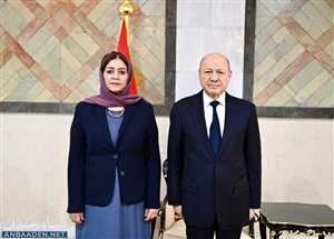 جميلة علي رجاء تؤدي اليمين كأول سفيرة لليمن في واشنطن.. والعليمي يؤكد تعزيز الحضور الدولي