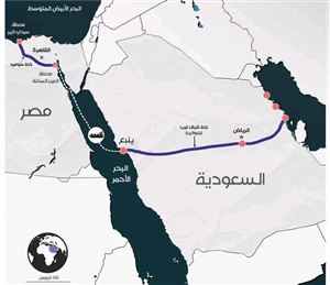 خبير سعودي يطرح مجدداً مشروع أنبوب نفطي عبر اليمن إلى بحر العرب لتجاوز مضيق هرمز