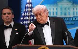 ترامب: منفذ إطلاق النار بحفل مراسلي البيت الأبيض “مريض” ولا صلة له بإيران