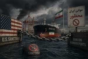 U.S. Blockade Tightens Grip on Iran’s Ports… Oil Pressure and Storage Crisis Loom