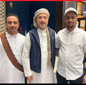 لقاء في الرياض يجمع نجل قيادي انتقالي بالشيخ هاشم الأحمر ويثير تفاعلاً واسعاً