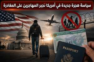 صدمة للمهاجرين.. إدارة ترامب تفرض مغادرة أمريكا للحصول على الإقامة الدائمة وتجمّد تأشيرات الهجرة في 75 دولة