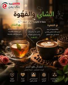 القهوة أم الشاي؟ مقارنة علمية تكشف أيهما الأفضل لصحتك