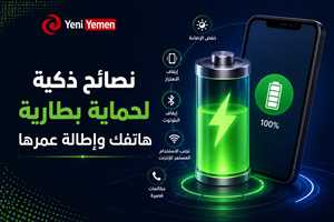 نصائح فعالة للحفاظ على بطارية الهاتف وإطالة عمرها