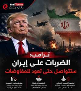 ترامب: الضربات على إيران ستتواصل حتى تعود للمفاوضات
