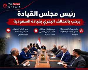 عاجل : العليمي يرحب بالتحالف البحري بقيادة السعودية ويدع الأحزاب والمكونات السياسية الى الحشد والتعبئة
