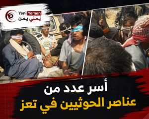 الجيش يأسر عناصر حوثية خلال محاولة تسلل شرقي تعز