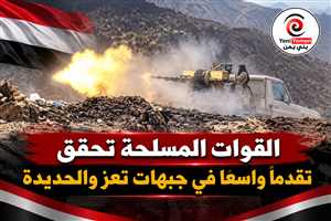 هجوم مضاد واسع.. القوات المسلحة تستعيد مواقع استراتيجية في تعز والحديدة
