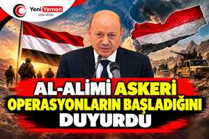 Son Dakika | El-Alimi askeri operasyonların başladığını duyurdu: Hazırlık aşamasından harekete geçtik