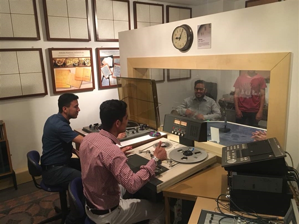 اتحاد الطلاب اليمنيين يزور مؤسسة الإذاعة والتلفزيون التركية