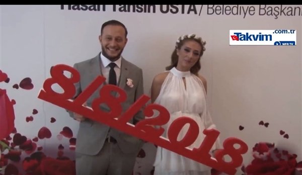 شاهد.. 2018/8/8 يوم مميز للزواج الجماعي في تركيا