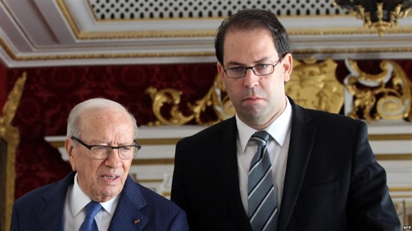 تونس: تحدي التشكيلة الحكومية يضع "السبسي" و "الشاهد" وجهاً لوجه