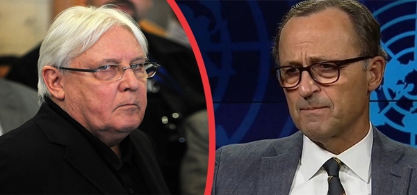 الجنرال كاميرت يغادر مع المبعوث الأممي غريفيث مطار صنعاء الدولي