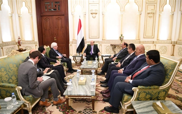 رئيس الجمهورية يطلب تزميناً لتنفيذ خطوات اتفاق ستوكهولم في الحديدة