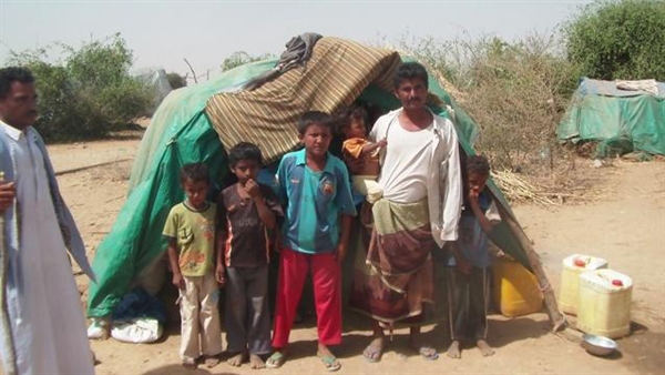 حدة الاشتباكات في كشر بمحافظة حجة تزيد مأساة النازحين فيها