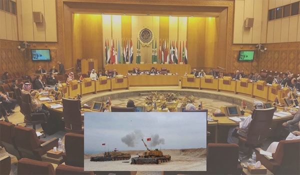 من هي الدول التي رفضت  بيان الجامعة العربية بشأن  "نبع السلام"؟