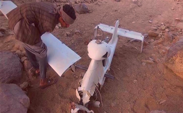 الحوثيون يعلنون إسقاط طائرة استطلاع للتحالف في صعدة