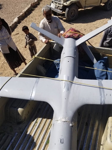 مواطن يتمكن من إسقاط  طائرة تجسس للحوثيين في مأرب