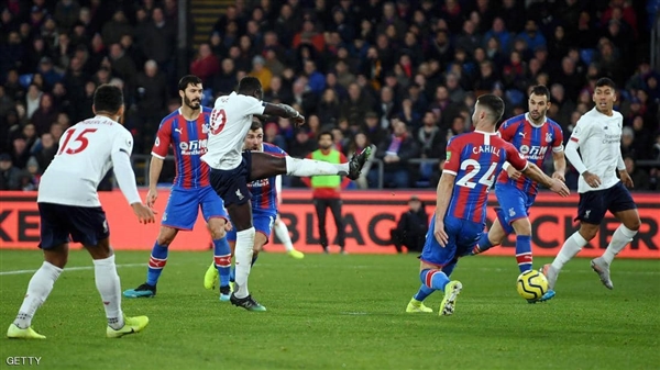 فوز صعب لليفربول على كريستال بالاس