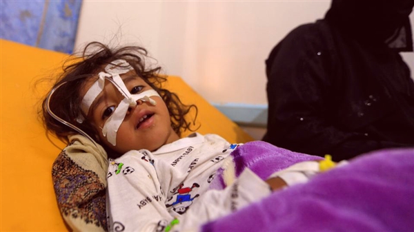 اكثر من مليون اصابة بالكوليرا في اليمن خلال عامين