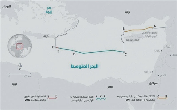 تركيا تقدم طلباً إلى الأمم المتحدة لتسجيل مذكرة التفاهم مع ليبيا