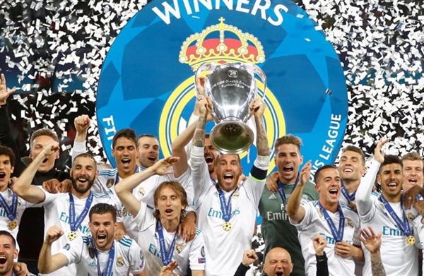 ريال مدريد يتصدر قائمة "أفضل الأندية" بدوري الأبطال وبرشلونة ثالثا