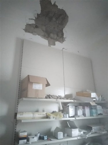 مليشيات الحوثي تقصف مستشفى بالقرب من مفرق الجوف