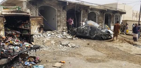 إصابة 4 أشخاص بينهم أطفال بصاروخ  حوثي استهدف أحياء سكنية بمأرب