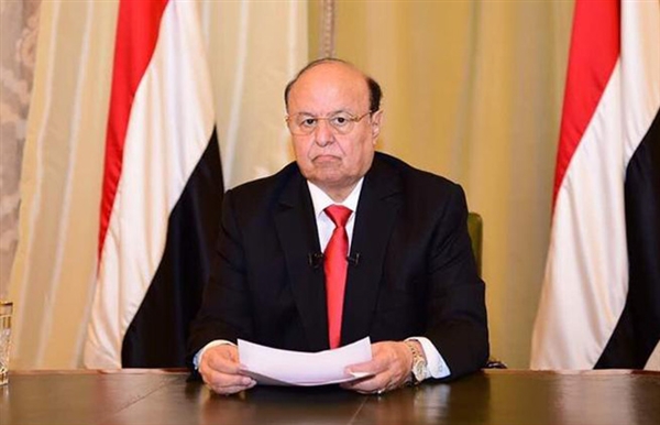 هادي: آن الأوان ليدرك العالم عدم جدية مليشيات الحوثي في تحقيق السلام باليمن