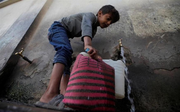 الصليب الأحمر : 17 مليون شخص يفتقرون للمياه النظيفة في اليمن