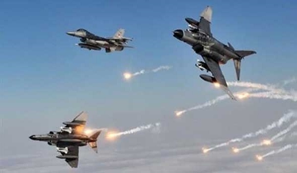 مقتل 13 حوثيا وتدمير مخازن أسلحة في غارات لمقاتلات التحالف في صرواح
