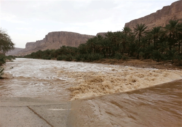 حضرموت.. الأمطار تتسبب بأضرار كبيرة بمدرسة تريس بمدينة سيئون 