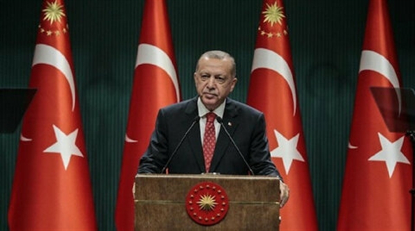 أردوغان يدعو للحوار ويحذر من تجاهل حقوق تركيا في شرق المتوسط