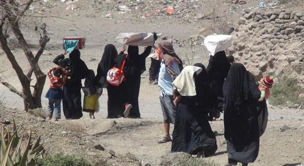 الدولية للهجرة تعلن نزوح نحو 1300 أسرة يمنية خلال شهر