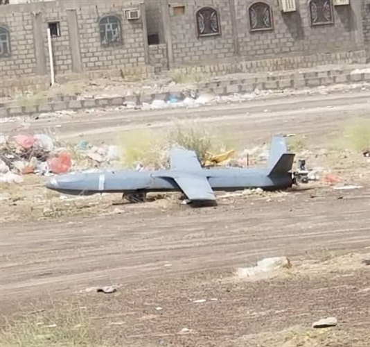 إسقاط طائرة مسيرة أطلقتها المليشيات الانقلابية على مأرب