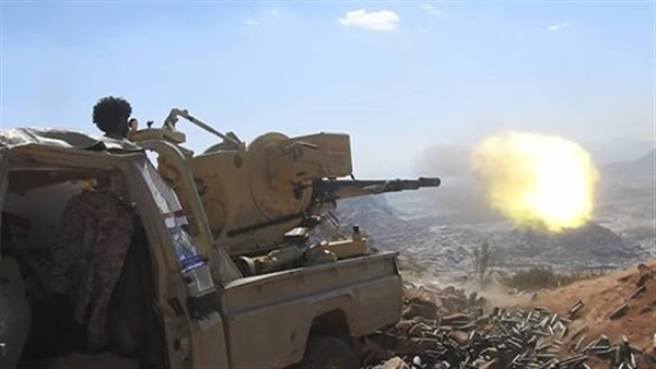 مصرع قيادي حوثي بنيران الجيش الوطني شرق تعز