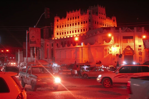 معالم حضرموت التاريخية تتزين باللون البرتقالي تزامنا مع اليوم العالمي لمناهضة العنف ضد المرأة