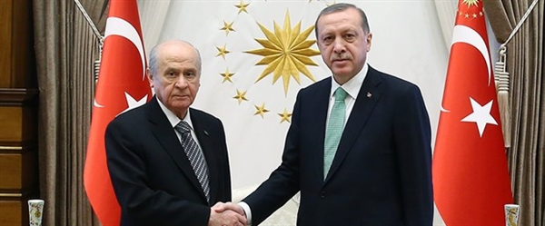 Erdoğan Bahçeli’yi Beştepeye davet etti