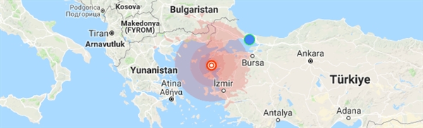 Çanakkale'de 5,0 deprem İstanbul'da hissedildi