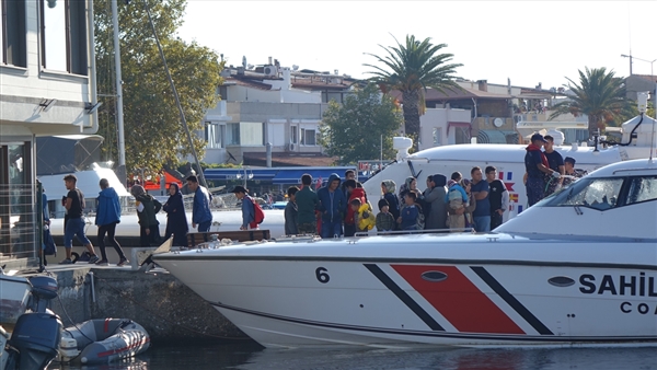 Çanakkale'de 127 düzensiz göçmen yakalandı