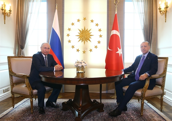 Erdoğan - Putin ikili görüşmesi başladı