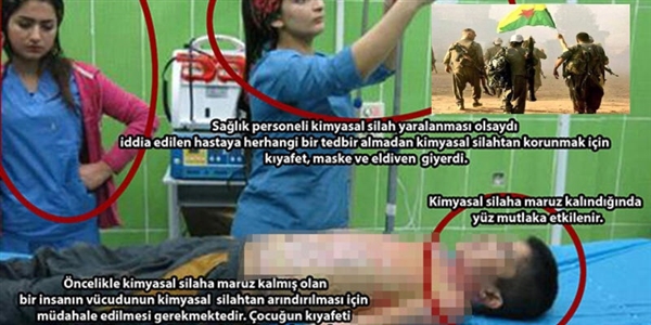 Kimyasal silah iddiaları gerçek dışı