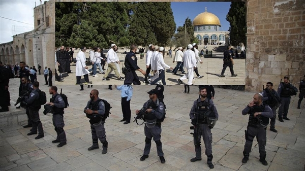Yahudi siyonistlerden Mescid-i Aksa'ya baskın