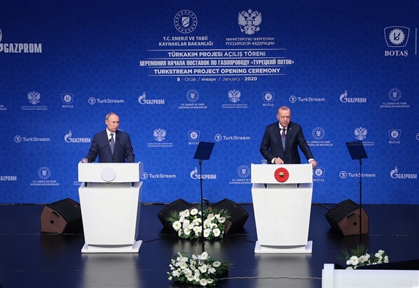 TükAkım’da vanaları Erdoğan ve Putin açtı