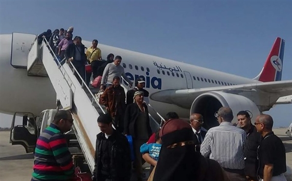  Sana Havalimanı'ndan ilk hasta kafilesi Ürdün'e nakledildi