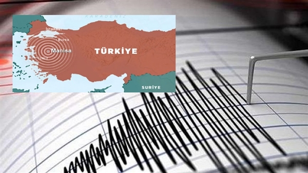  Manisa'da 4.8 şiddetinde deprem paniği