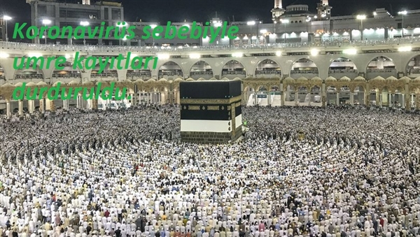 Diyanet umre kayıtlarını durdurdu