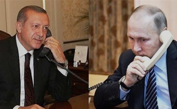 Erdoğan ve Putin İdlib'teki ateşkesi görüştü